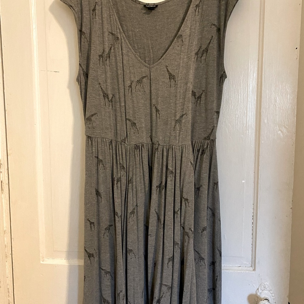 Grey torrid dress